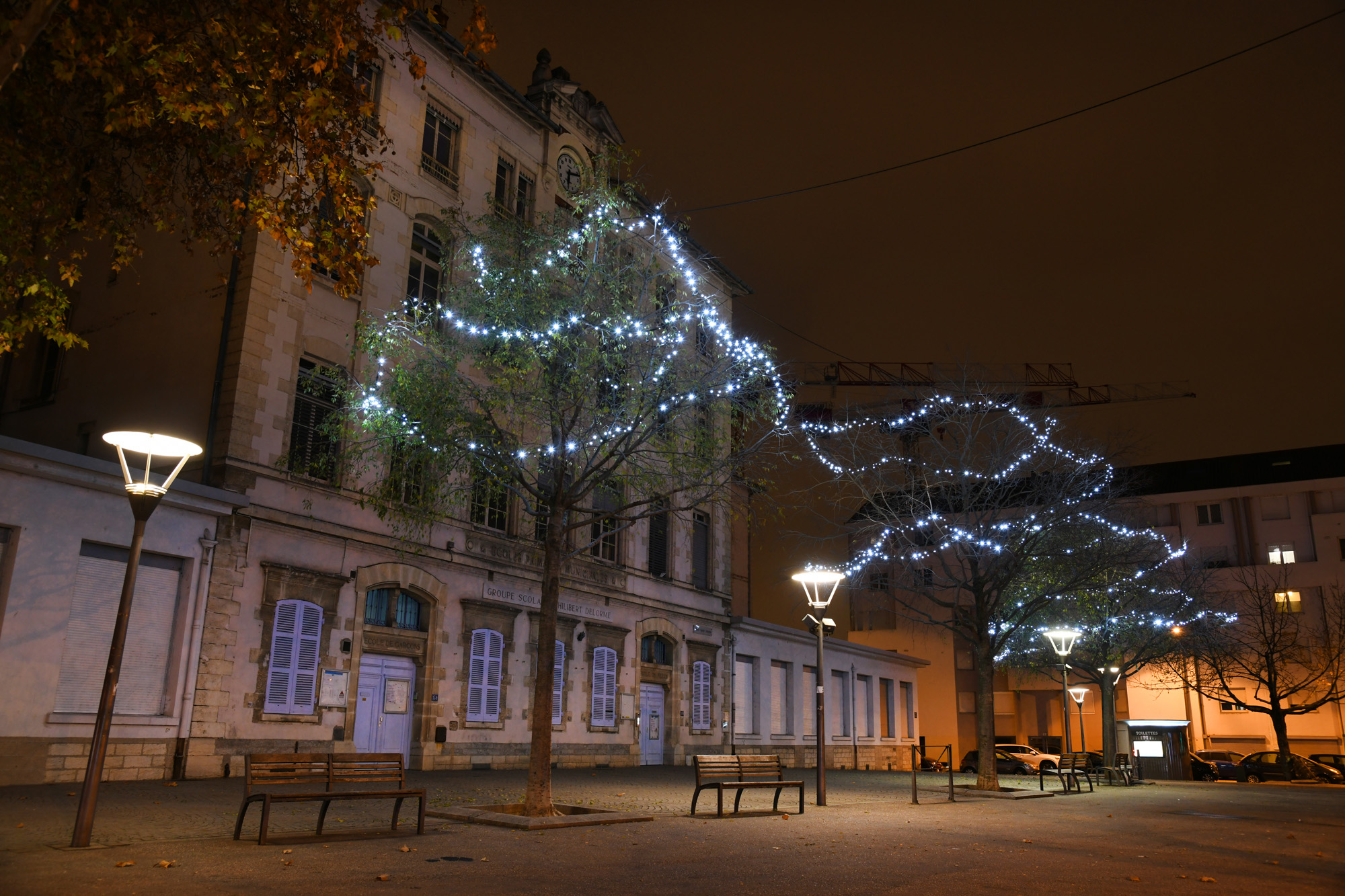 illumination Grand Trou Place Belleville - 9 