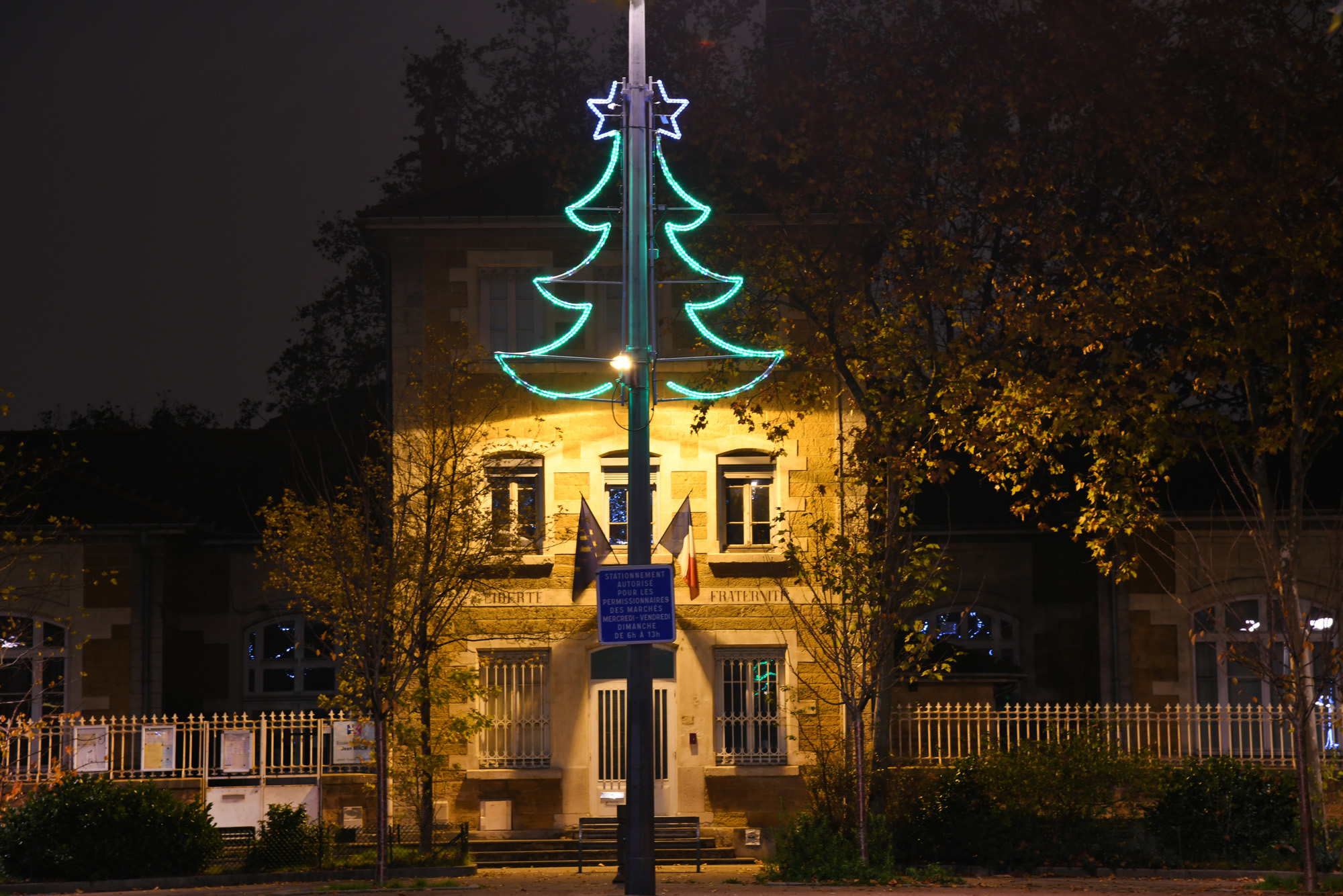 illumination Place Général André  - 3 