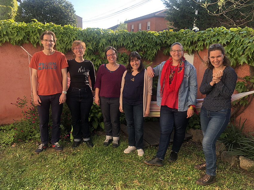 Equipe du Conseil de quartier La Plaine-Santy à l'initiative du projet - 1 
