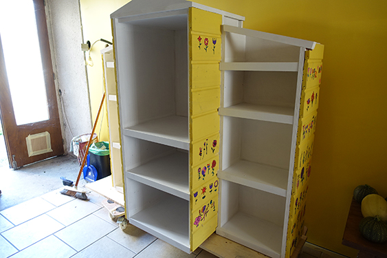 Boite à partage en cours de réalisation - 4 